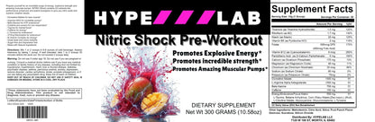 Nitric Shock Pre-Workout