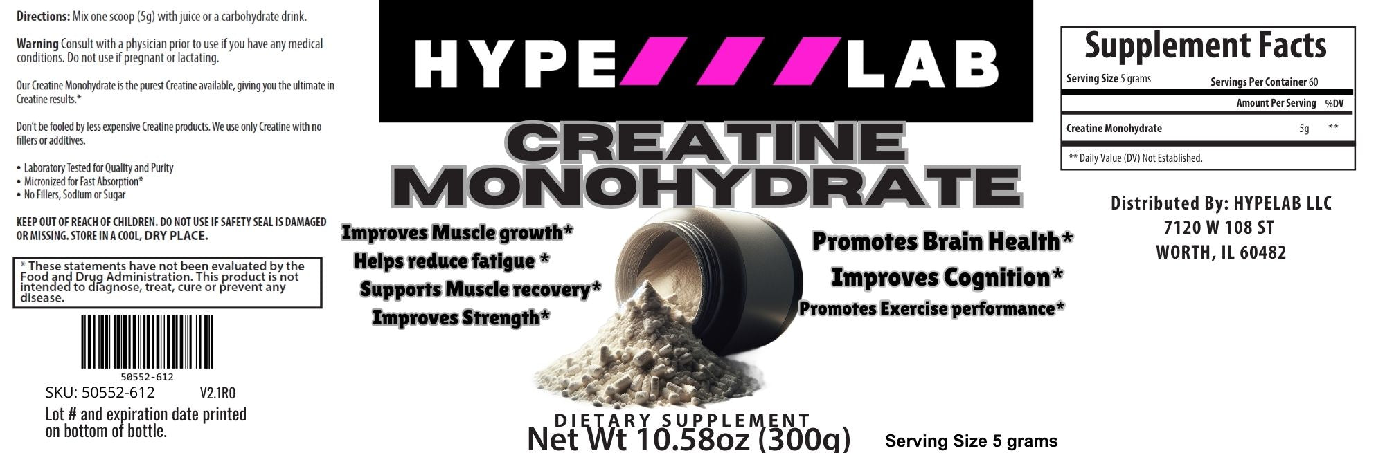 Creatine Monohydrate
