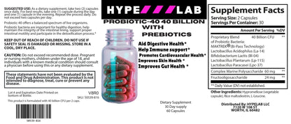 Probiotic-40 Billion CFU With Prebiotics