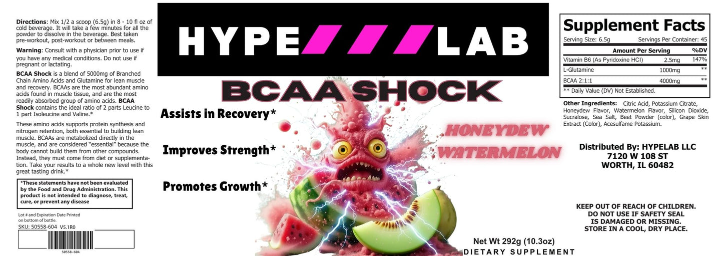 BCAA Shock Powder